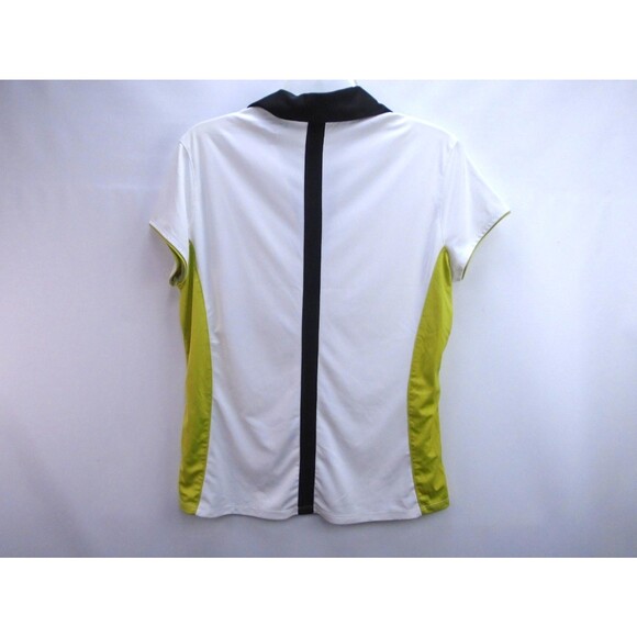 Callaway 'Lisa' Short Sleeve Shirt Womens Golf Buttonless Polo Top Size L V-Neck - Picture 6 of 6